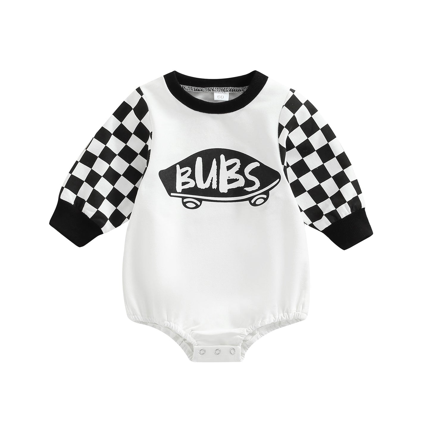 Bubs Checkered Onesie