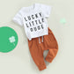 Lucky Little Dude Shirt + Pant Set