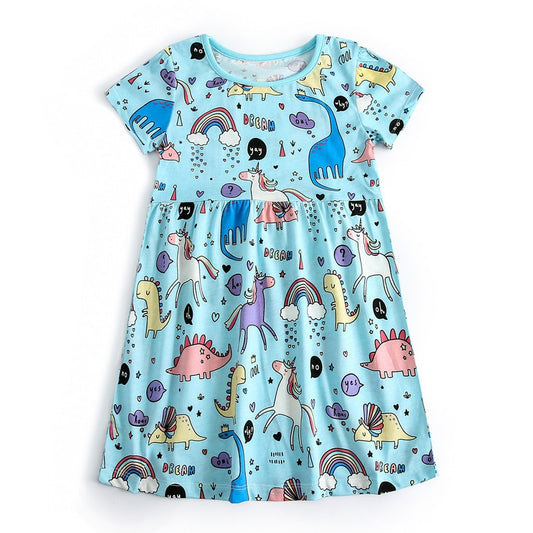 Whimsical Dino Dress