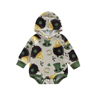 Lucky Charm Hooded Rompers