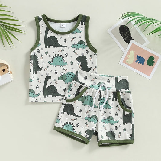 Dino Tank+Short Set