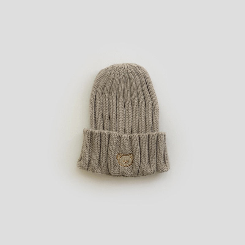 Teddy Embroidered Beanie