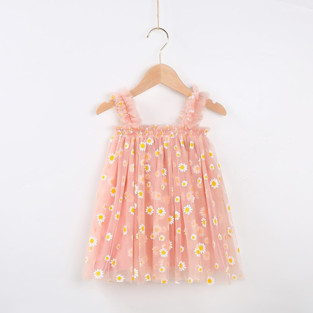 Flowers Princess Party Dress (NEW)