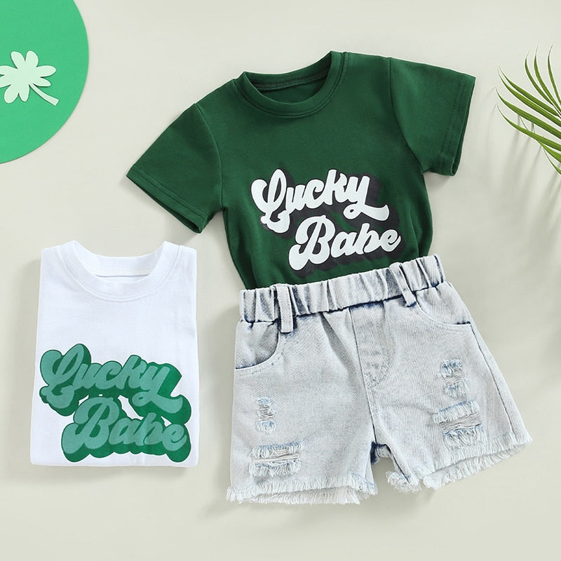 Lucky Babe Shirt and Short Set