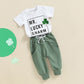 Mr. Lucky Charm Shirt & Sweatpant Set