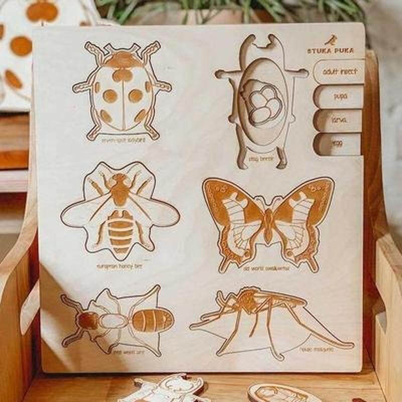 Educational Wooden Puzzle Sets