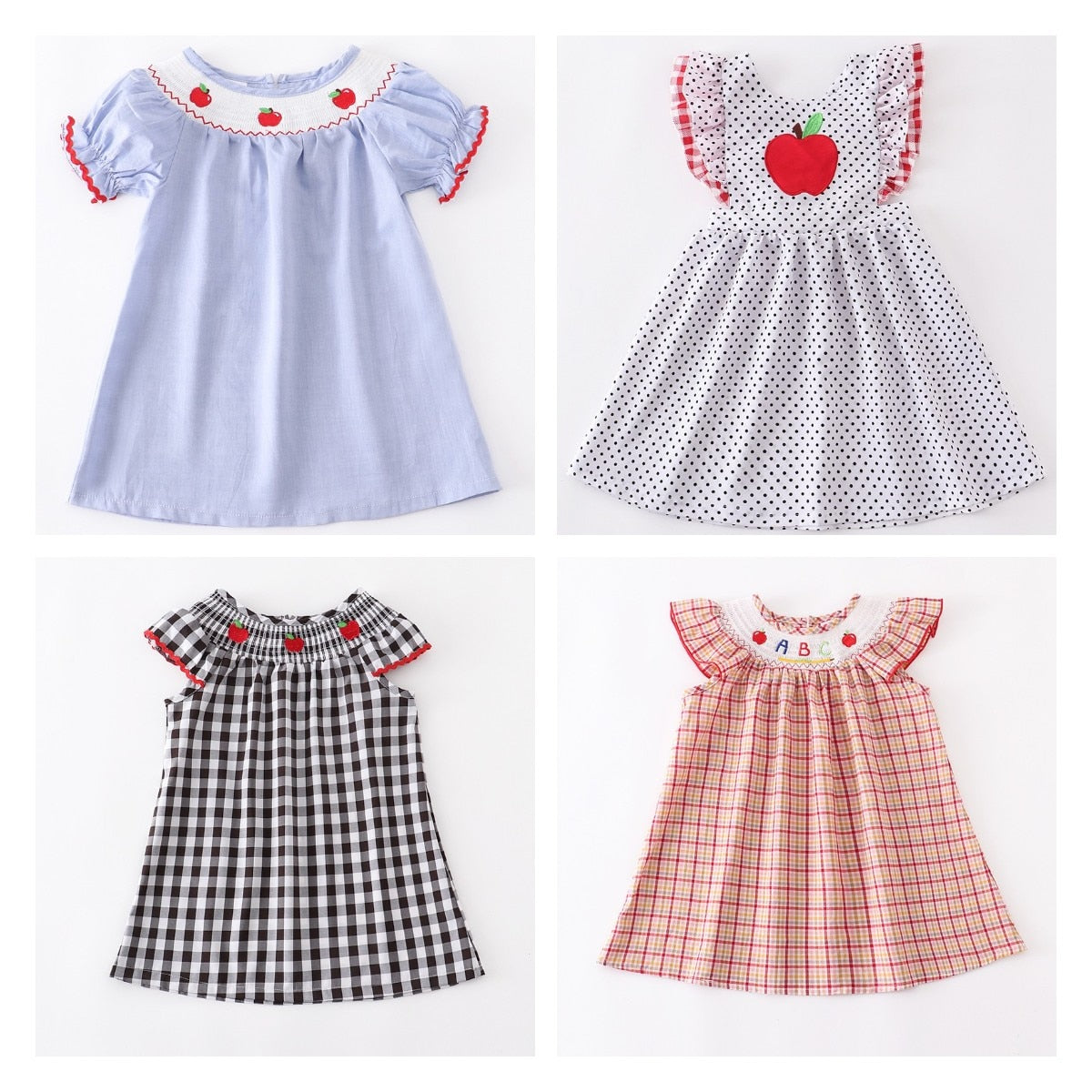 Back To School Smocked Dress