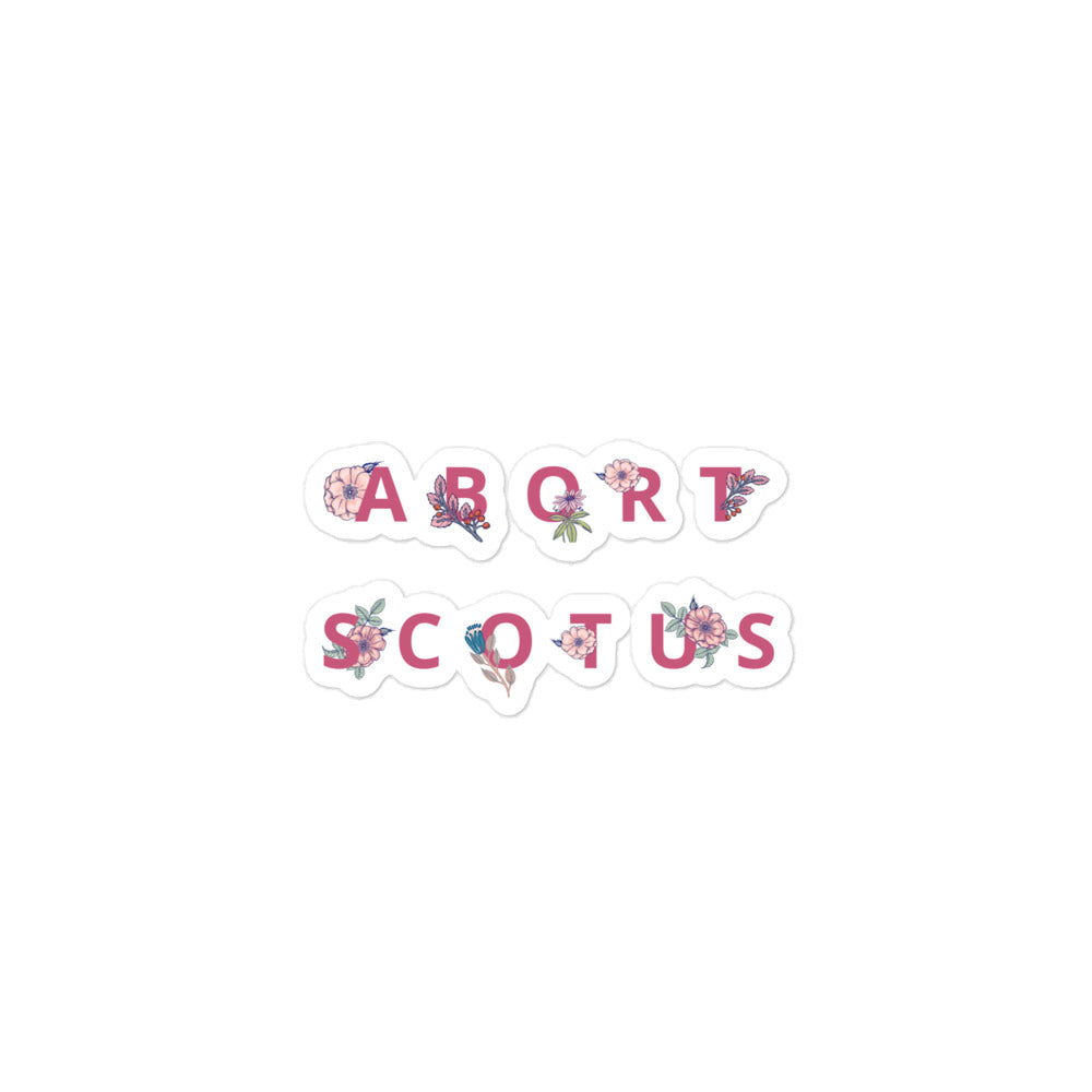 Abort Court Sticker