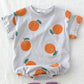 Orange Baby Bodysuits