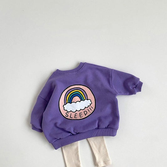 Rainbow Sweatshirt and Leggings 2 Pcs