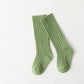 Unisex Ribbed Knee High Socks