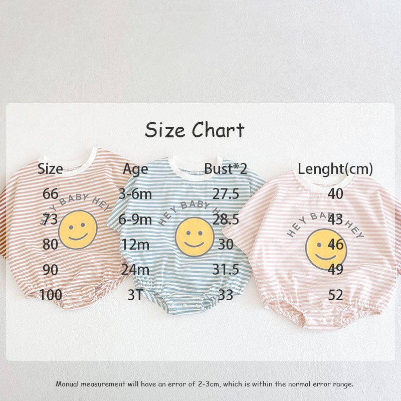 Smiley Baby Bodysuits