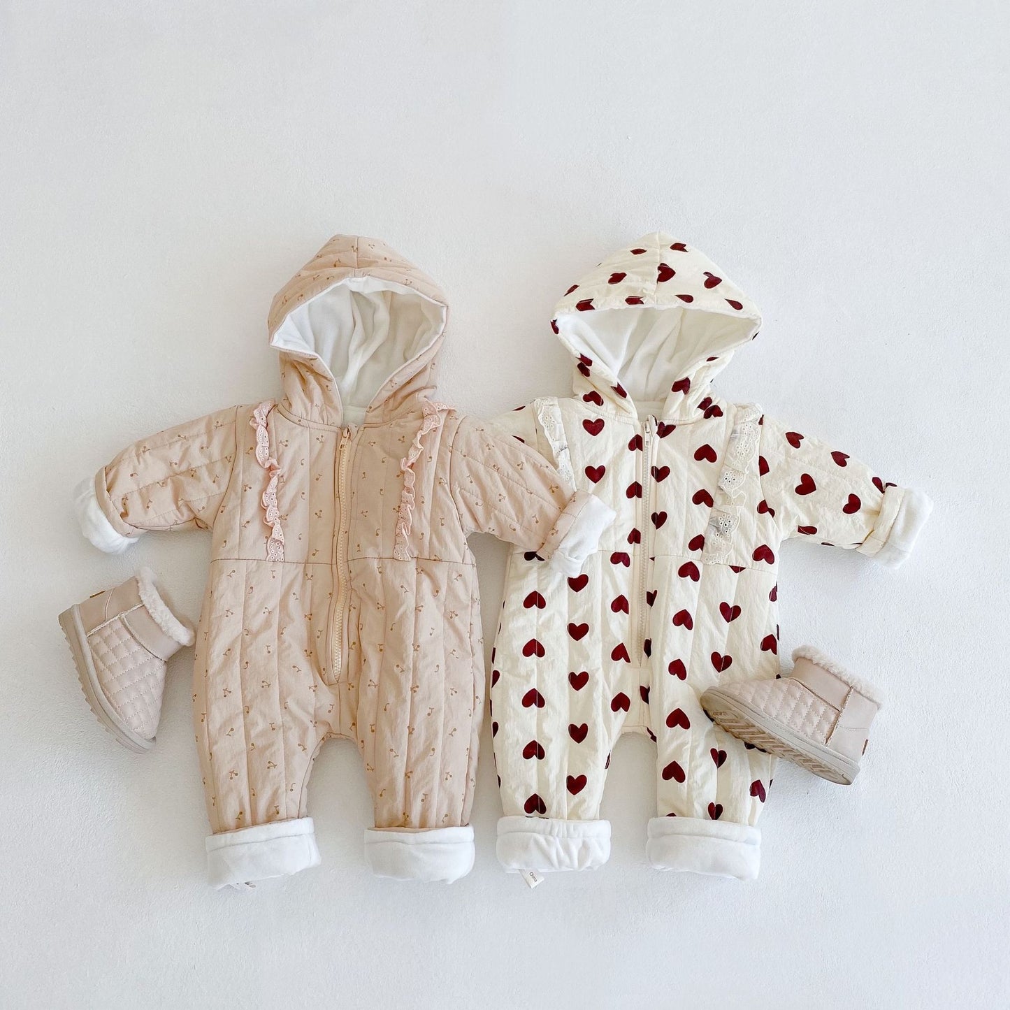 Heart Jumpsuits Outerwear 0-24M