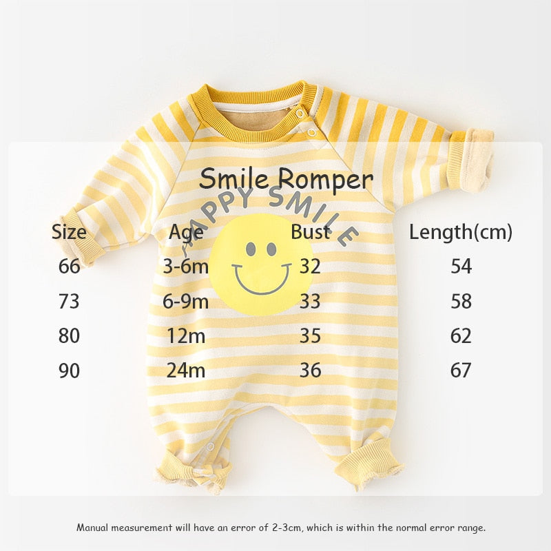 Smiley Baby Romper