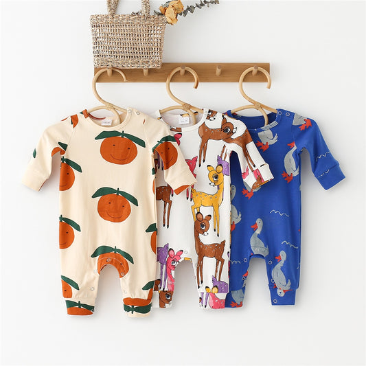 Patterned Rompers