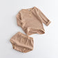 Henley+Bloomers 2PCS