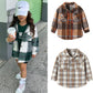 Kids Flannel Shacket 2-7Y