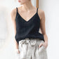 Linen Summer Camisole Tank Top