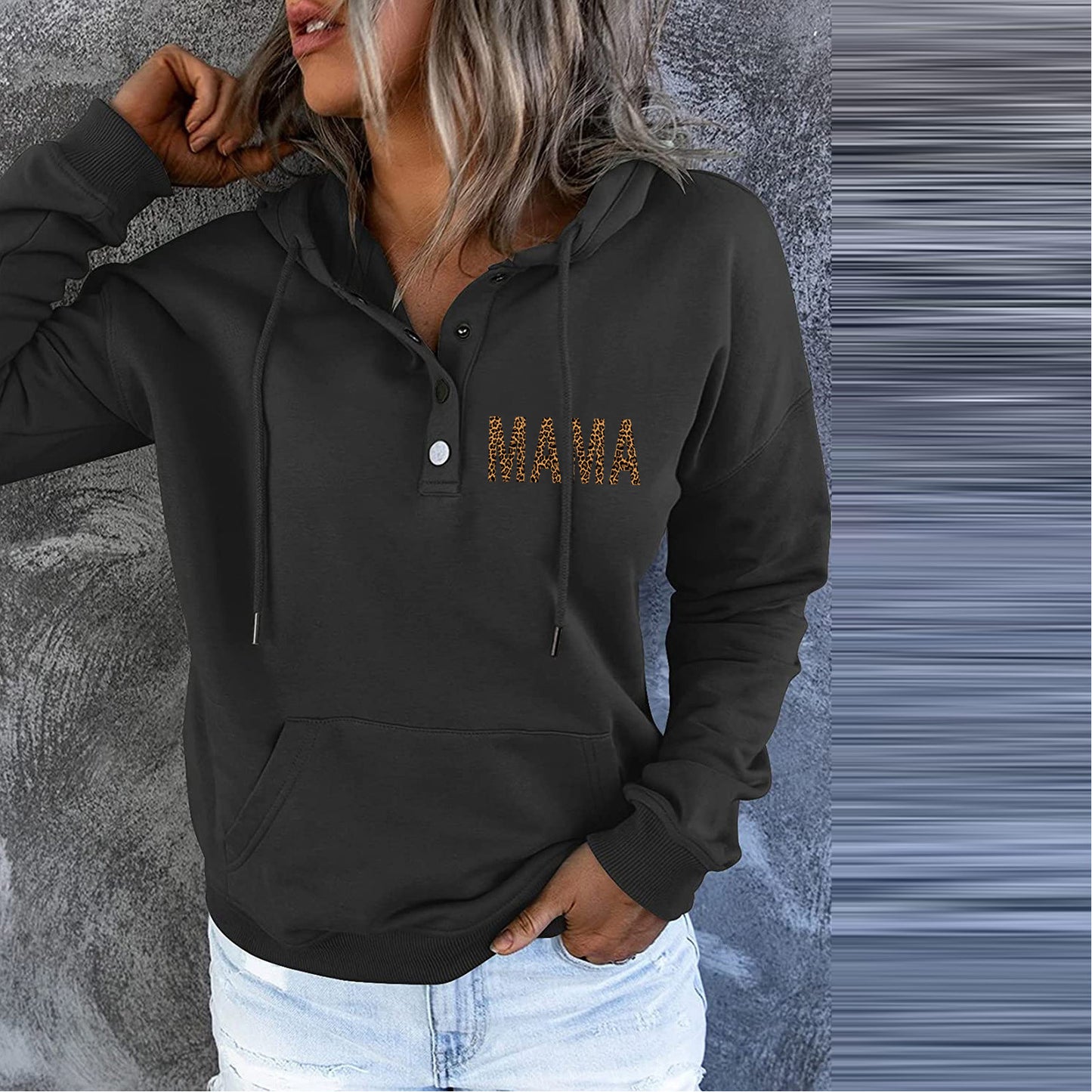 Women's Hooded MAMA Sweatshirts