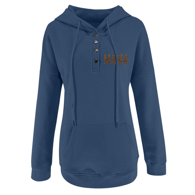 Women's Hooded MAMA Sweatshirts