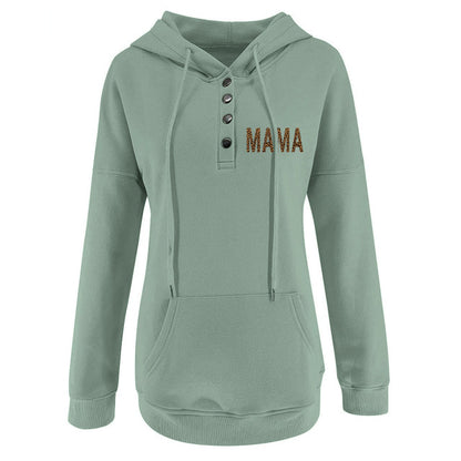 Women's Hooded MAMA Sweatshirts