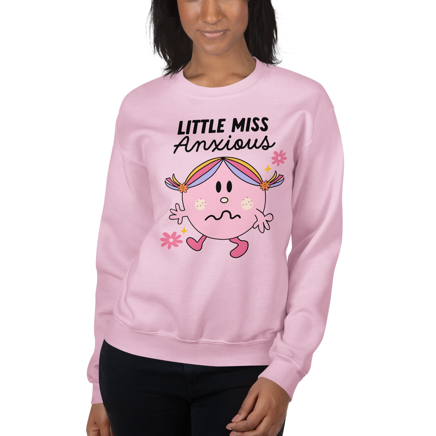 Little Miss Anxious Pullover Sqeatshirt