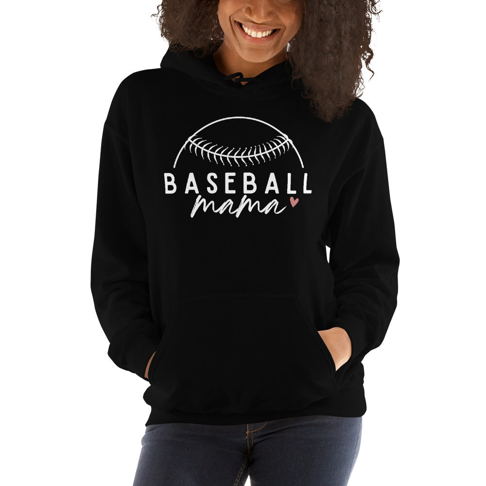 Baseball Mama Unisex Hoodie