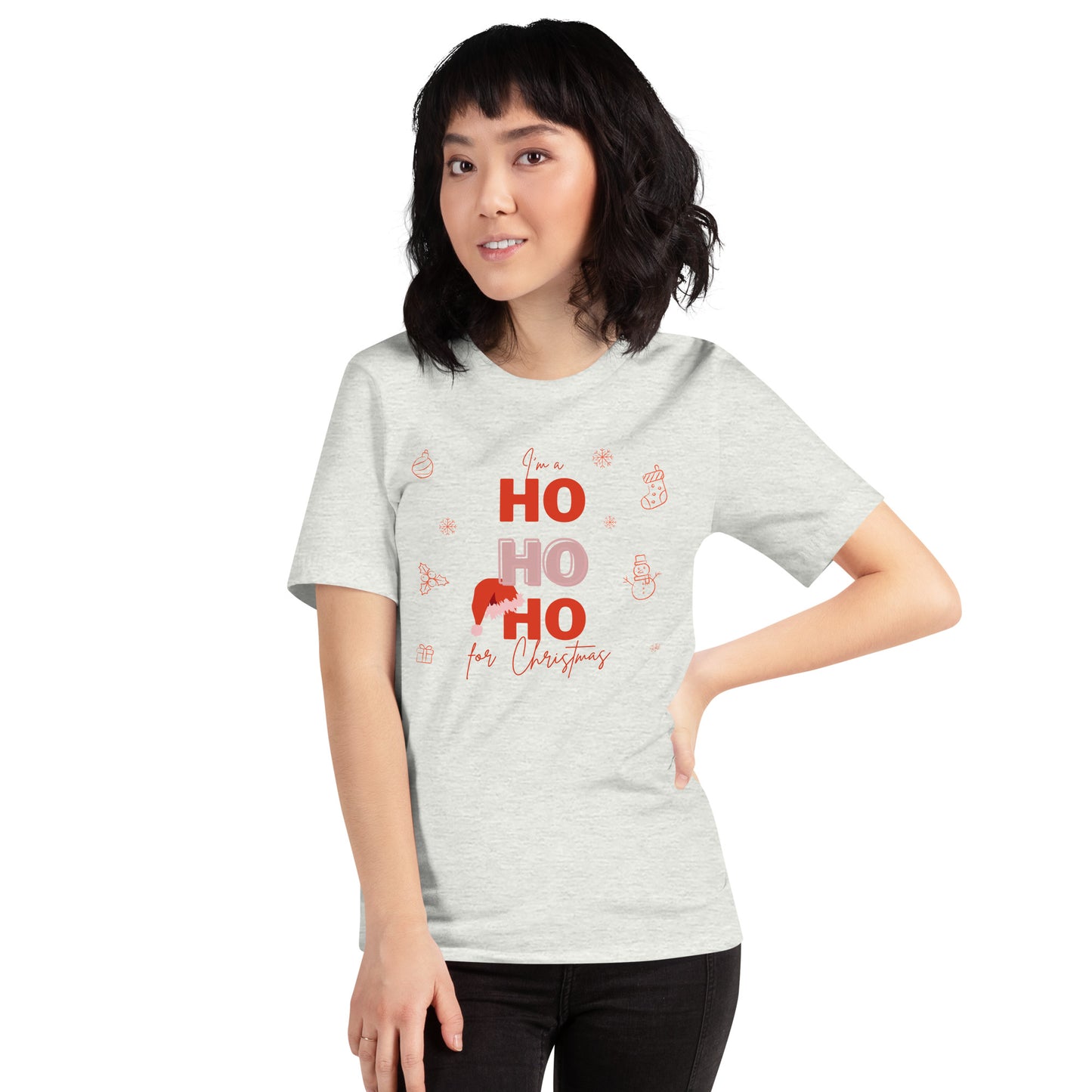 I'm a HO HO HO For Christmas - Bright Red