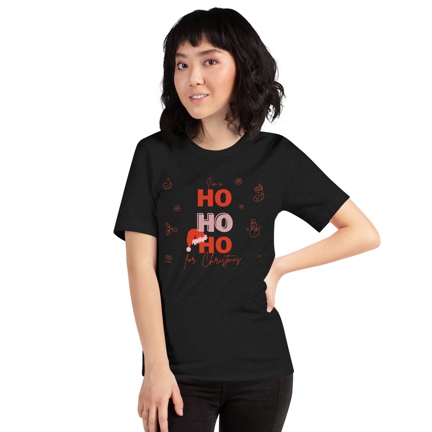 I'm a HO HO HO For Christmas - Bright Red