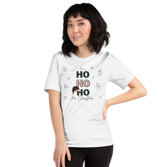 I'm a HO HO HO For Christmas - Dark Green