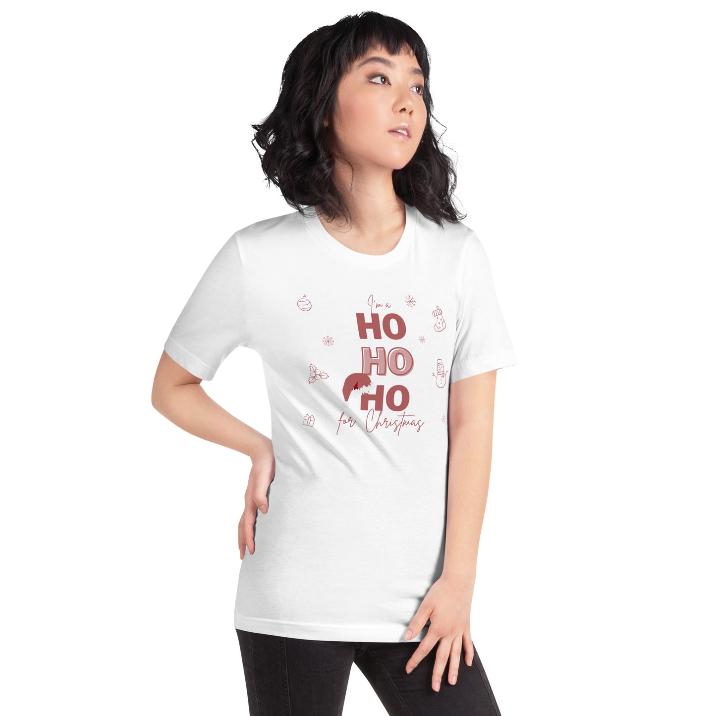 I'm a HO HO HO For Christmas - Rose Pink