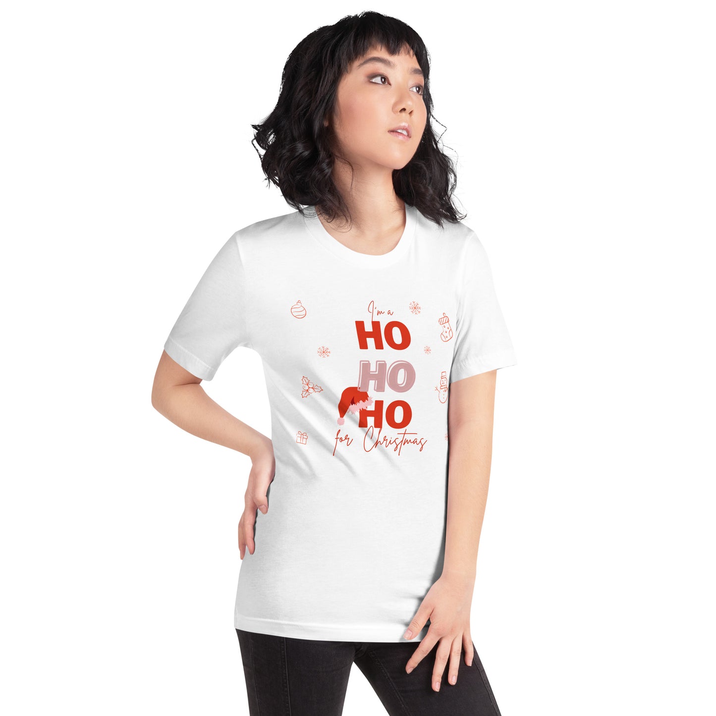 I'm a HO HO HO For Christmas - Bright Red