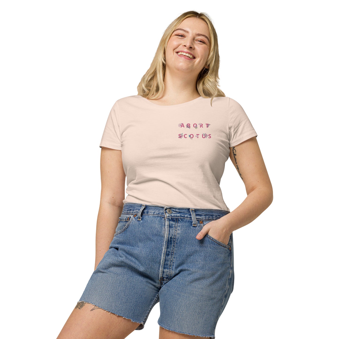 Abort Scotus Women’s basic organic t-shirt