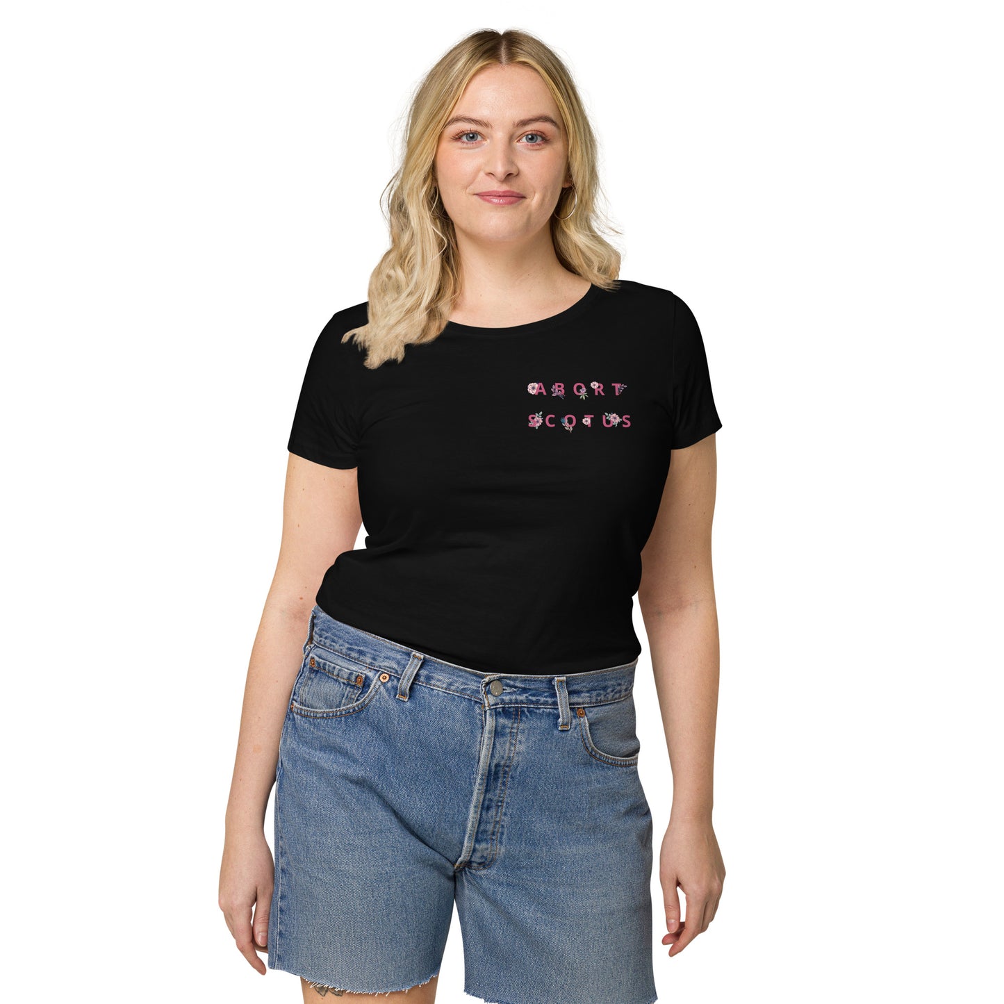 Abort Scotus Women’s basic organic t-shirt