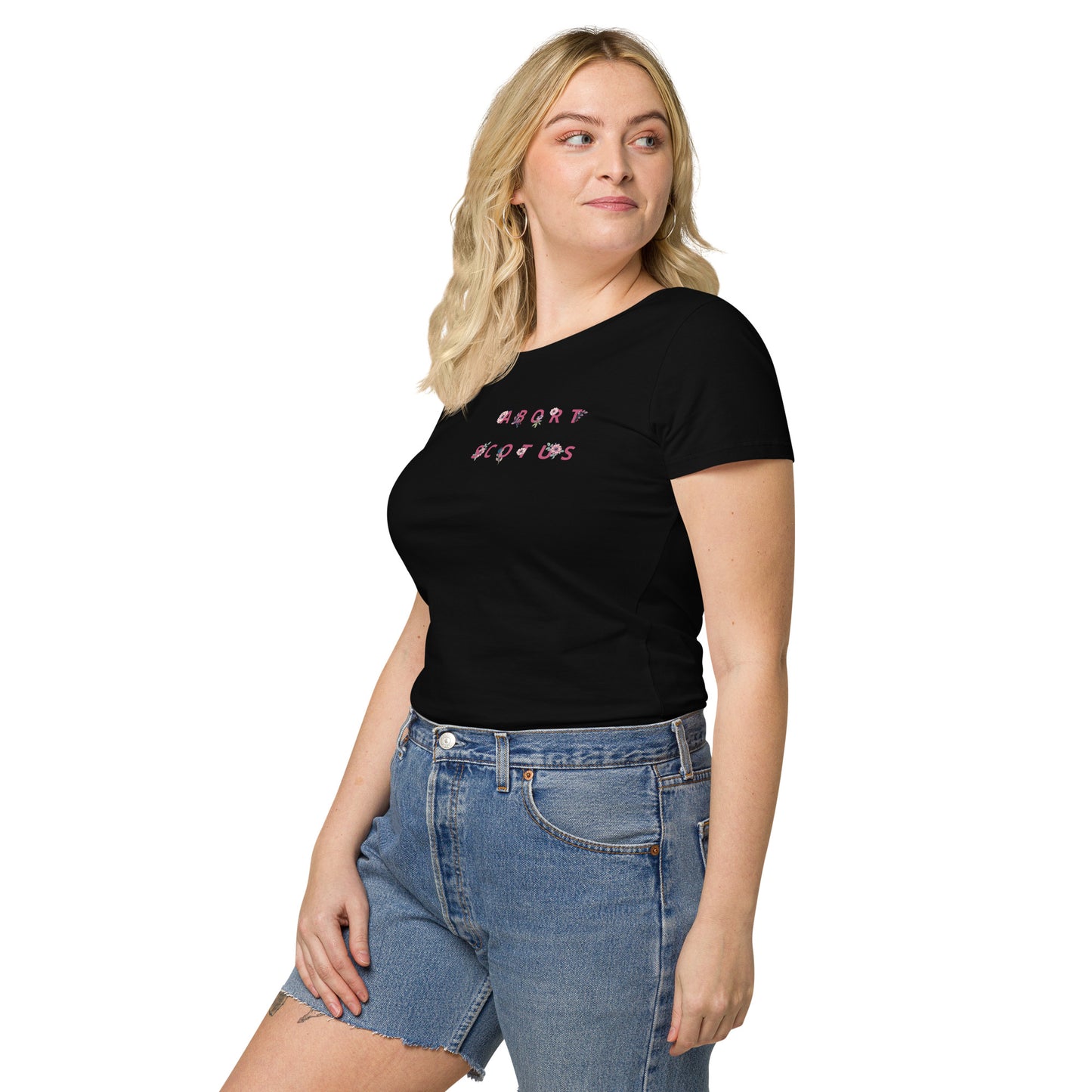 Abort Scotus Women’s basic organic t-shirt