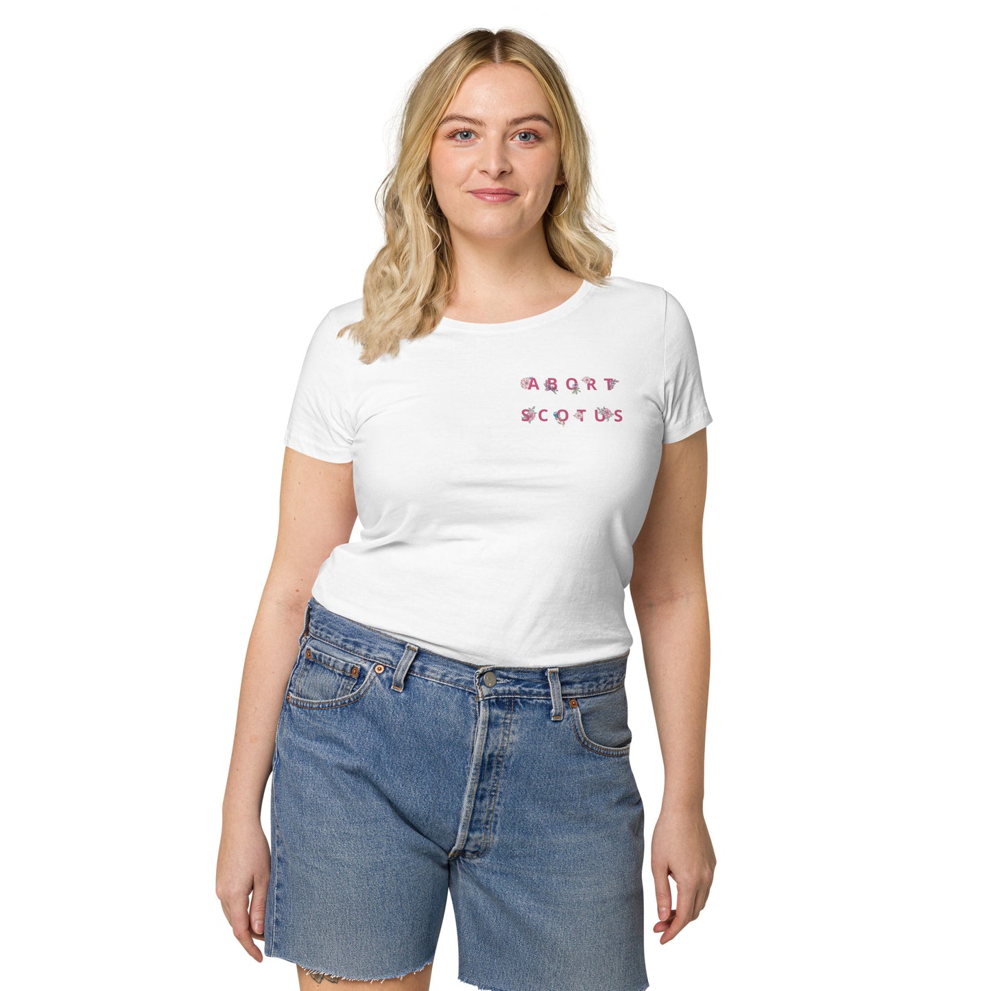 Abort Scotus Women’s basic organic t-shirt