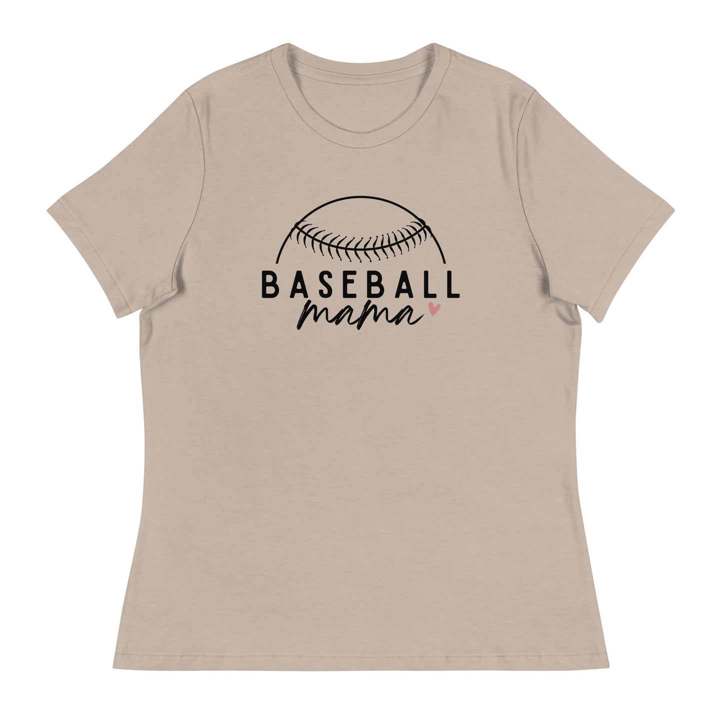 Baseball Mama Women's Relaxed T-Shirt