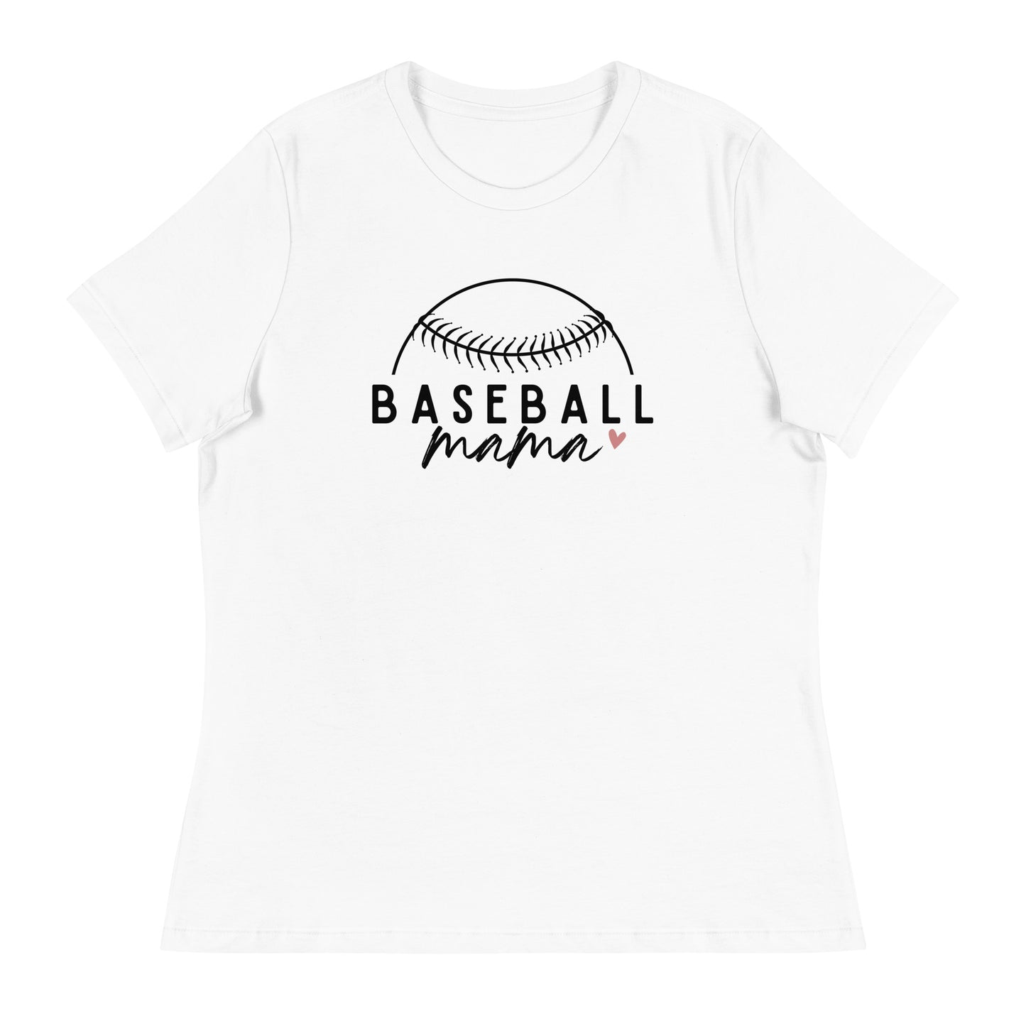 Baseball Mama Women's Relaxed T-Shirt