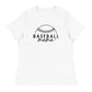 Baseball Mama Women's Relaxed T-Shirt